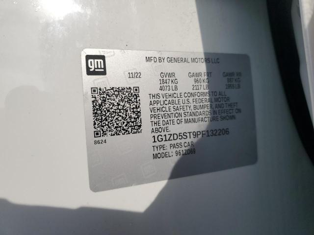 2023 CHEVROLET MALIBU LT - 1G1ZD5ST9PF132206