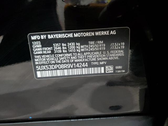 2024 BMW X3 XDRIVE3 5UX53DP08R9V14244