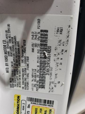 2016 LINCOLN MKZ 3LN6L2J95GR614820