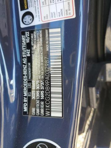 2023 MERCEDES-BENZ EQS SEDAN 450+ W1KCG2DB9PA032987