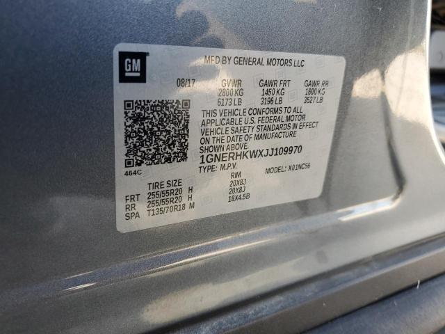2018 CHEVROLET TRAVERSE L 1GNERHKWXJJ109970