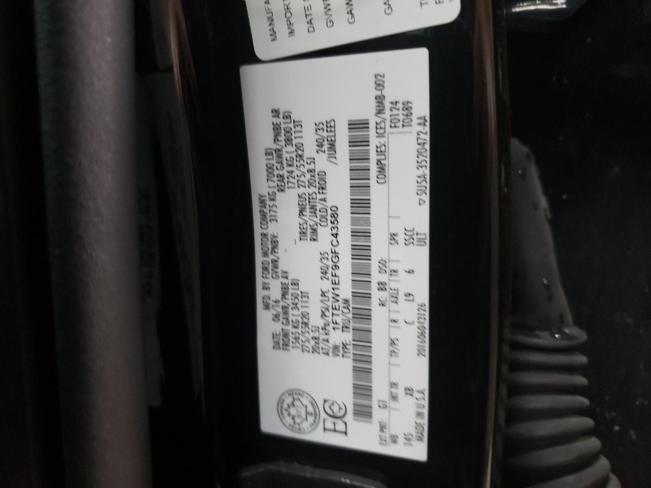 FORD F-150 SUPERCREW