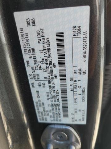 2020 FORD ESCAPE SEL - 1FMCU0H60LUC76522