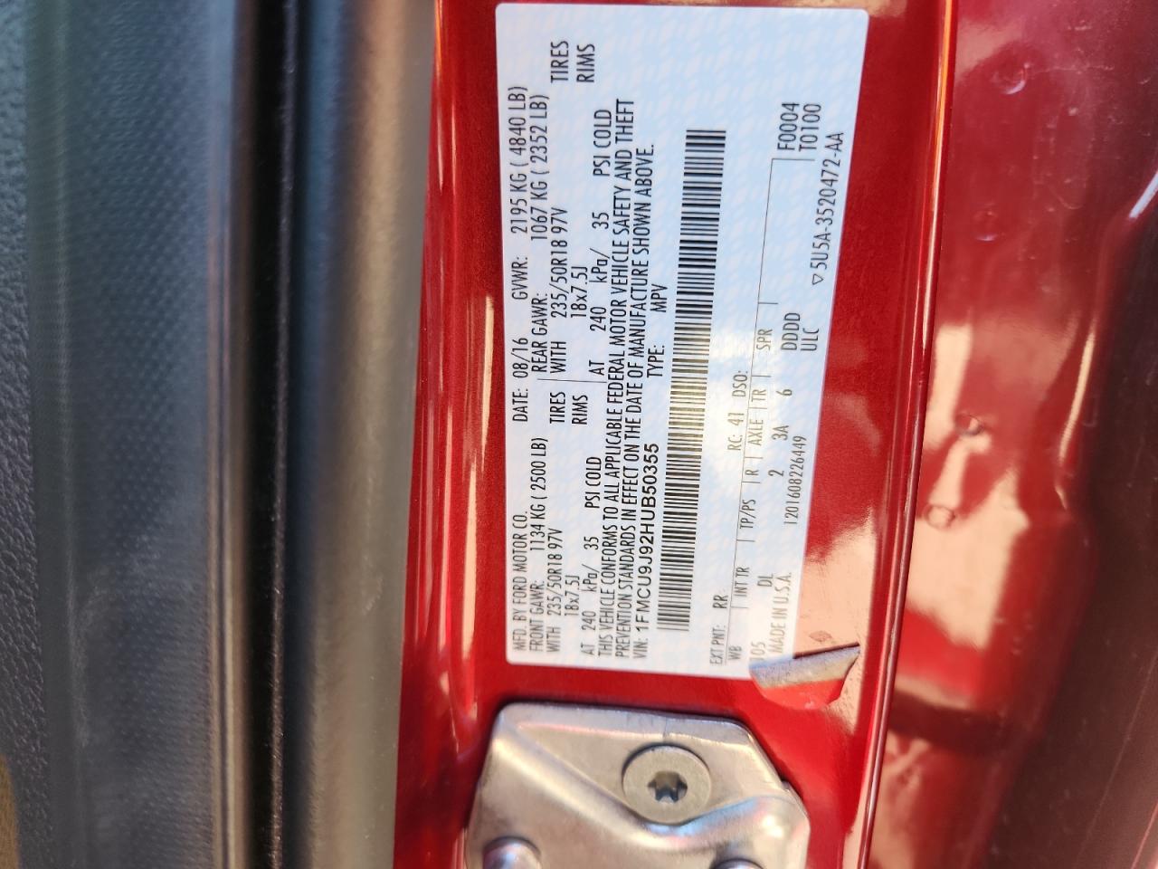 FORD ESCAPE TITANIUM