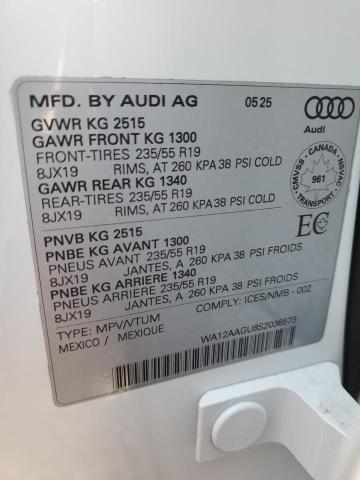 2025 AUDI Q5 PREMIUM WA12AAGU8S2036573
