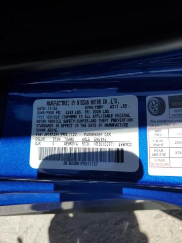 2023 NISSAN Z PERFORMA JN1BZ4BH1PM311127