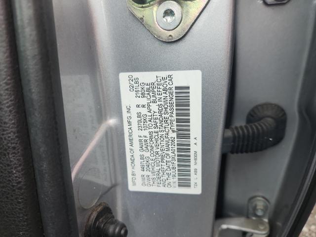 2020 ACURA TLX 19UUB1F3XLA012062