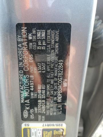2016 KIA SPORTAGE L - KNDPB3AC0G7822849