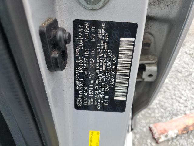 2015 HYUNDAI ACCENT GLS KMHCT4AE8FU805537