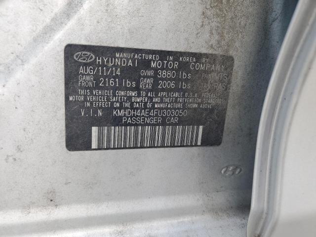 2015 HYUNDAI ELANTRA SE - KMHDH4AE4FU303050
