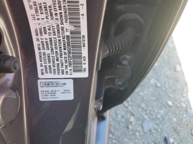 2016 HONDA CIVIC LX 19XFC2F50GE000498