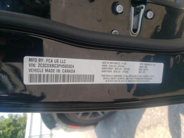 2023 DODGE CHARGER SX 2C3CDXBG3PH565924