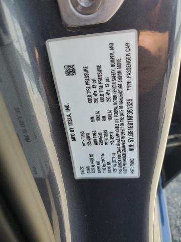 2022 TESLA MODEL 3 - 5YJ3E1EB1NF361325