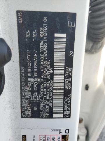 2015 TOYOTA 4RUNNER SR5 JTEZU5JR4F5100664