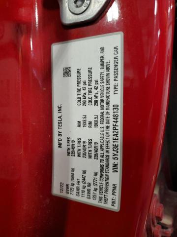 2023 TESLA MODEL 3 5YJ3E1EA2PF448130