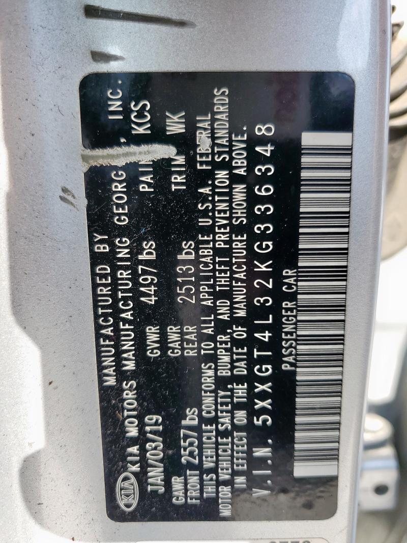 2019 KIA OPTIMA LX 5XXGT4L32KG336348