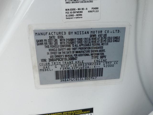 2025 NISSAN KICKS SV - 3N8AP6CB1SL300947