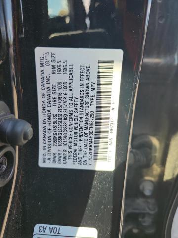 2015 HONDA CR-V LX 2HKRM4H30FH637290