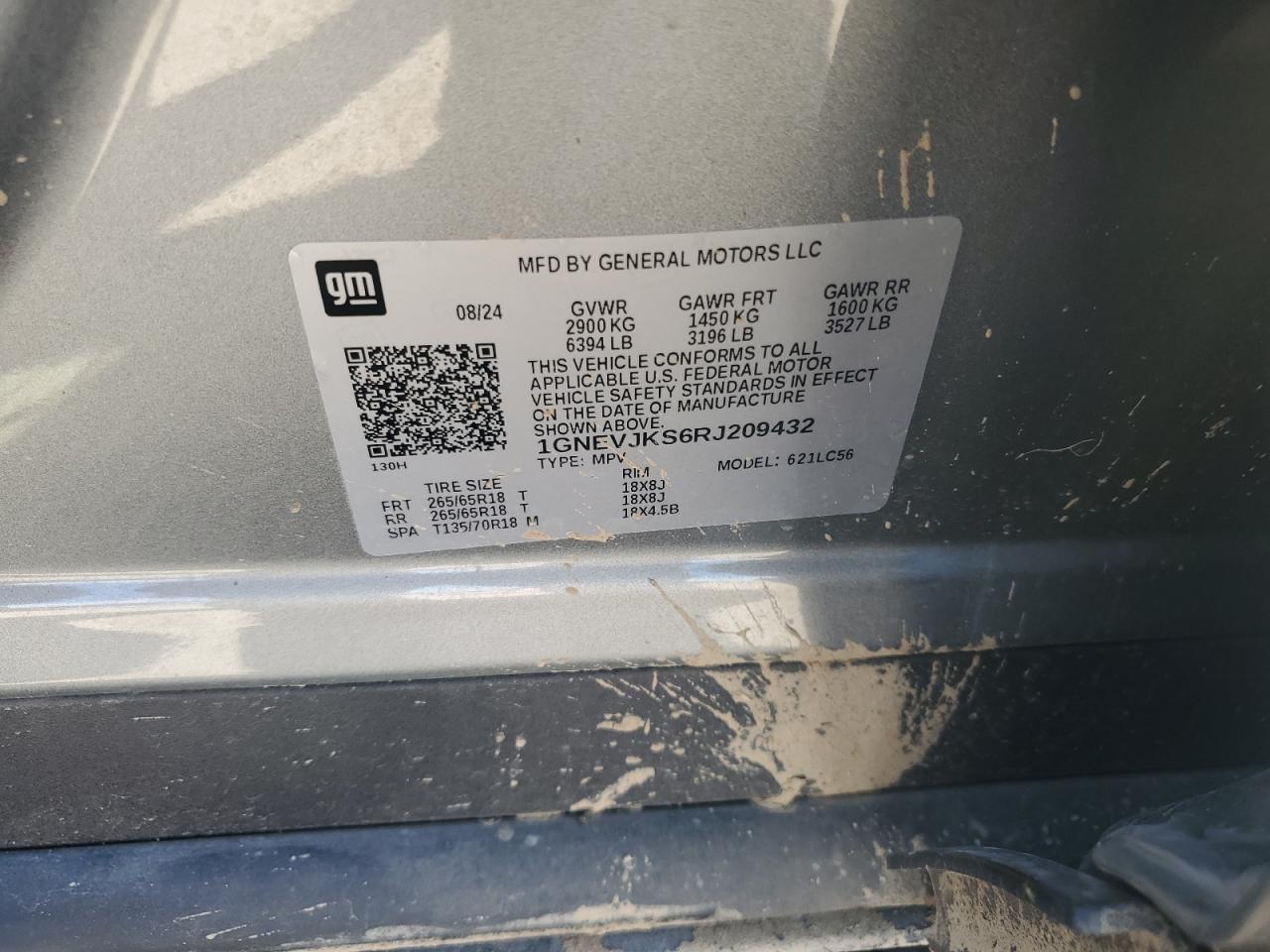 CHEVROLET TRAVERSE LT Z71