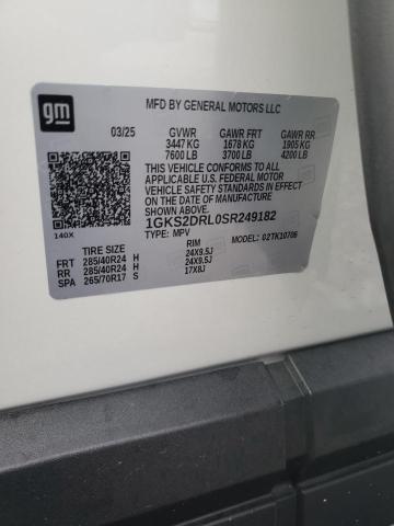 2025 GMC YUKON DENA - 1GKS2DRL0SR249182