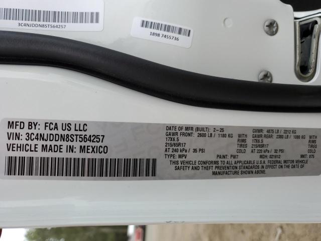 2025 JEEP COMPASS TR 3C4NJDDN8ST564257