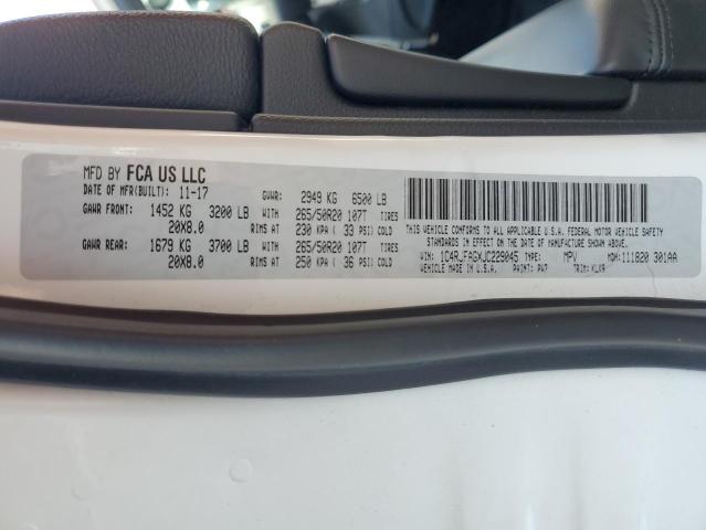 2018 JEEP GRAND CHER 1C4RJFAGXJC229045