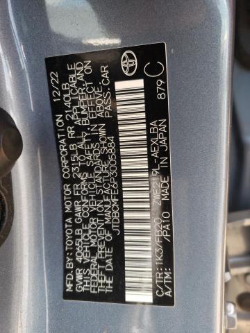 2023 TOYOTA COROLLA LE - JTDBCMFE6P3005884