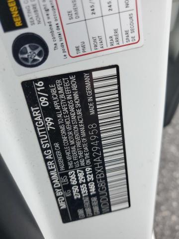 2017 MERCEDES-BENZ S 550 4MAT WDDUG8FBXHA294958
