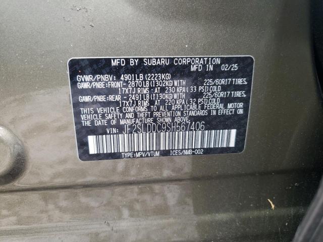 2025 SUBARU FORESTER PREMIUM JF2SLDDC9SH567406