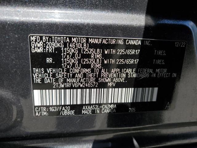 2023 TOYOTA RAV4 XLE - 2T3W1RFV6PW246572