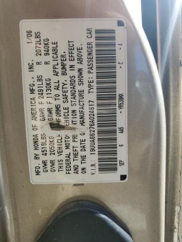 2006 ACURA 3.2TL #3304822536