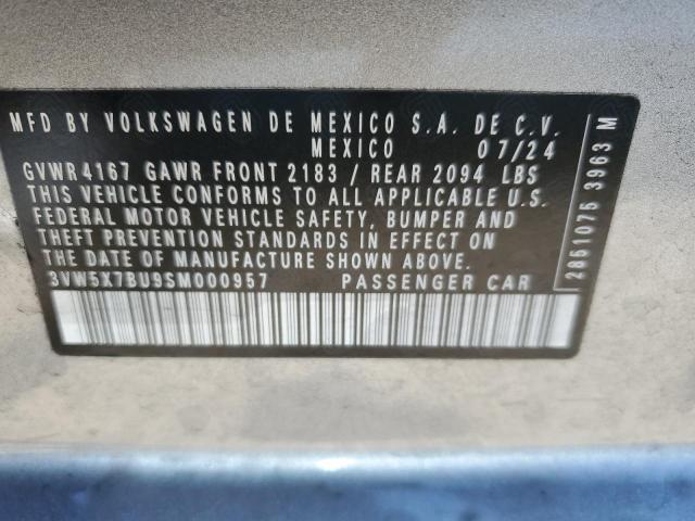 2025 VOLKSWAGEN JETTA S 3VW5X7BU9SM000957