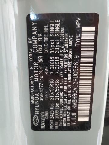 2024 HYUNDAI KONA SEL KM8HBCAB3RU096819