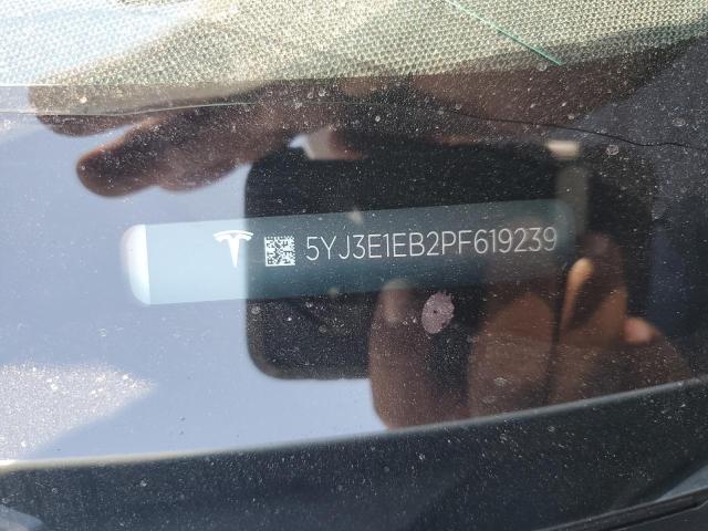 2023 TESLA MODEL 3 5YJ3E1EB2PF619239