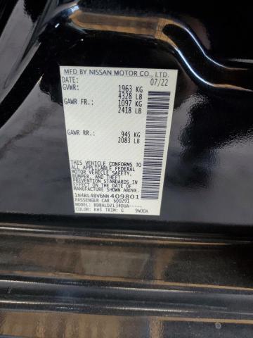 2022 NISSAN ALTIMA S 1N4BL4BV6NN409801