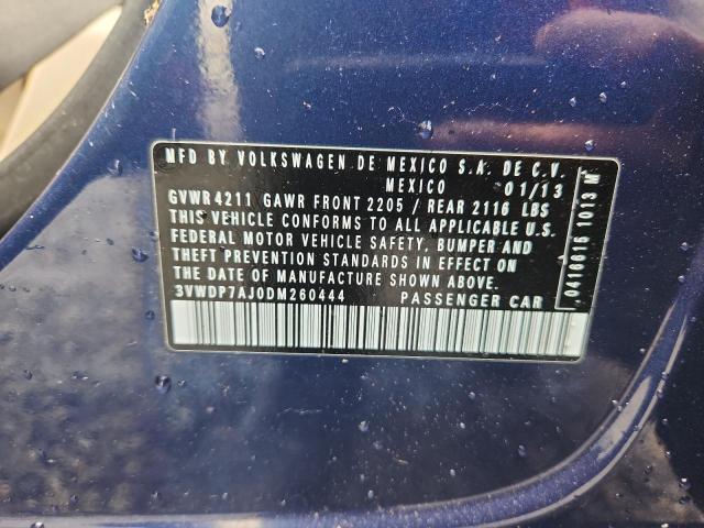 2013 VOLKSWAGEN JETTA SE - 3VWDP7AJ0DM260444