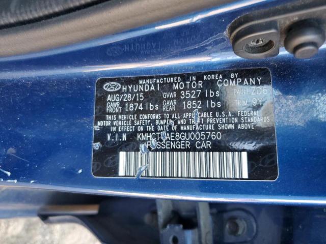 2016 HYUNDAI ACCENT SE - KMHCT4AE8GU005760