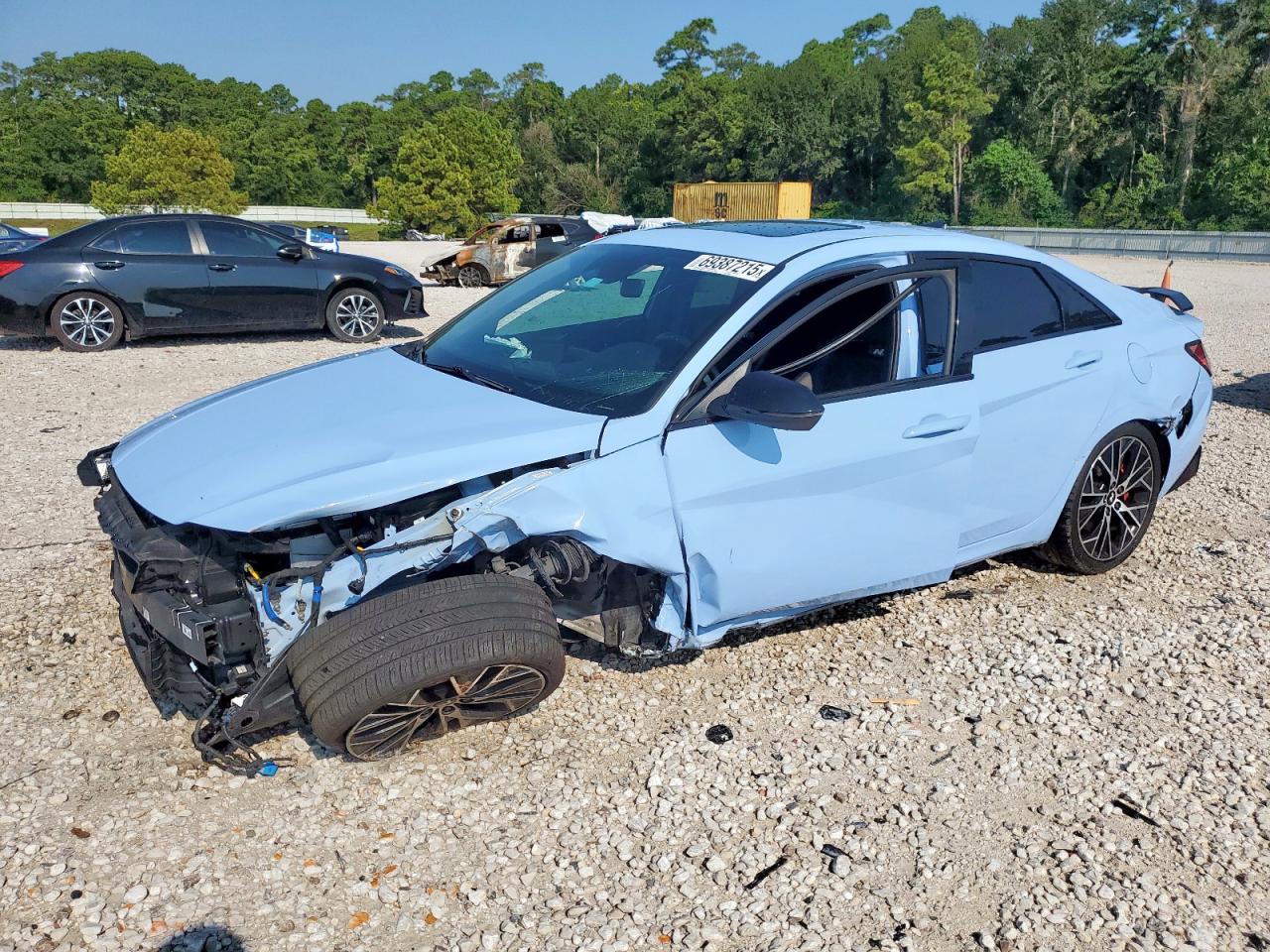 Lot #3278854043 2022 HYUNDAI ELANTRA N