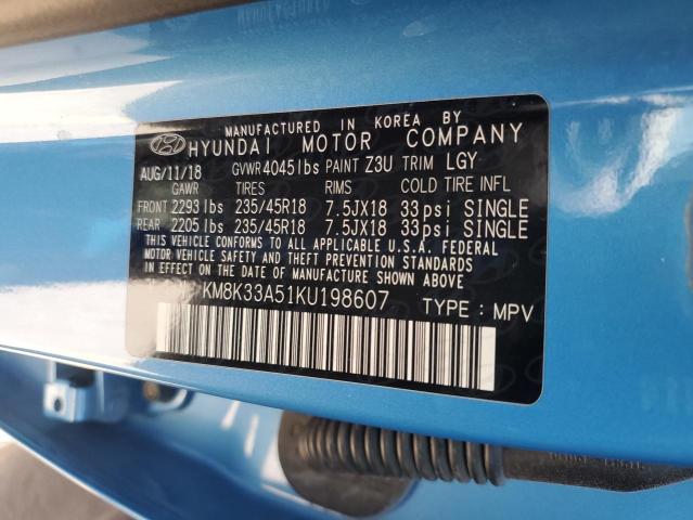 2019 HYUNDAI KONA LIMITED #3286843212