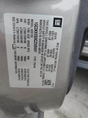 2012 CHEVROLET SILVERADO - 1GC2KXEG8CZ306901