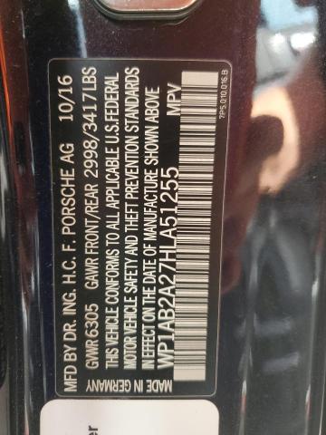2017 PORSCHE CAYENNE S WP1AB2A27HLA51255