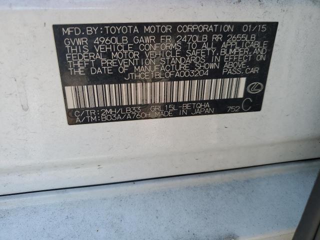 2015 LEXUS GS 350 JTHCE1BL0FA003204