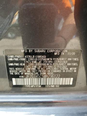 2021 SUBARU CROSSTREK SPORT JF2GTHSC5MH296122