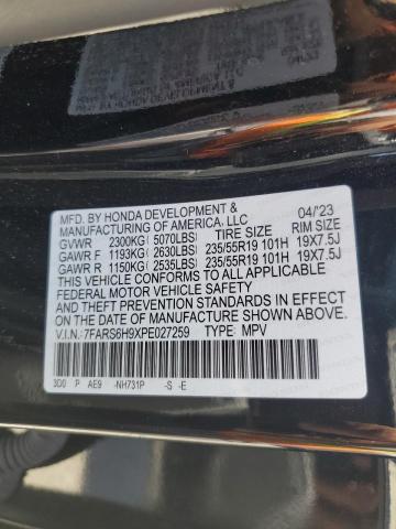 2023 HONDA CR-V SPORT 7FARS6H9XPE027259