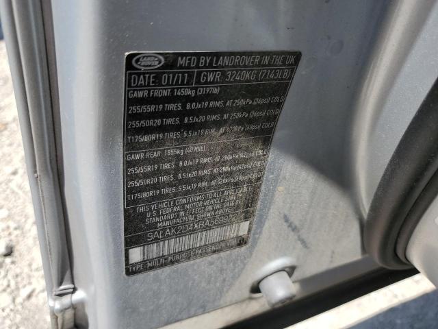 2011 LAND ROVER LR4 HSE LUXURY - SALAK2D4XBA569922