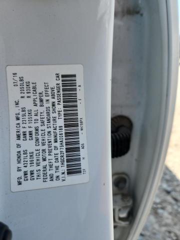 2017 HONDA ACCORD EX 1HGCR2F75HA006189