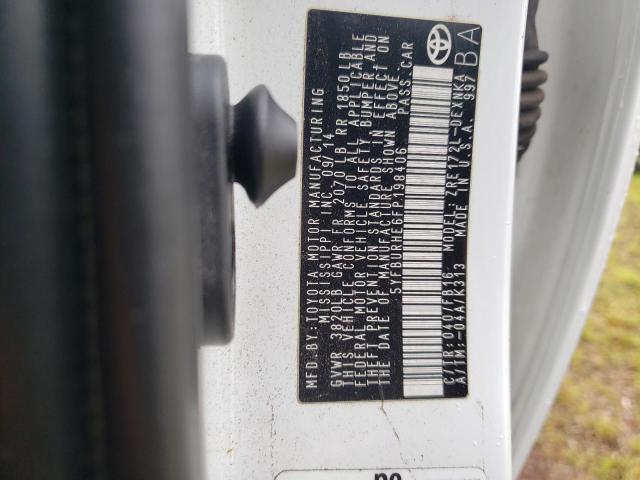 2015 TOYOTA COROLLA L - 5YFBURHE6FP198406