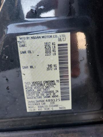 2017 NISSAN ALTIMA 2.5 1N4AL3AP6HC489125