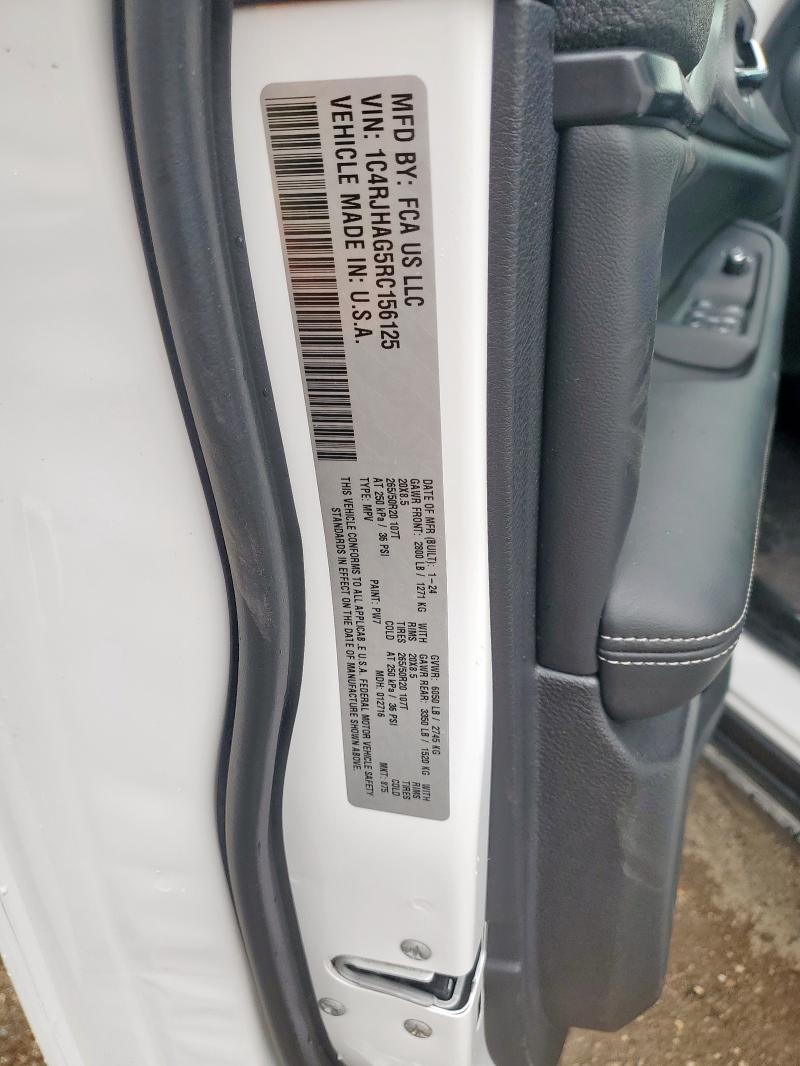 2024 JEEP GRAND CHEROKEE LAREDO 1C4RJHAG5RC156125