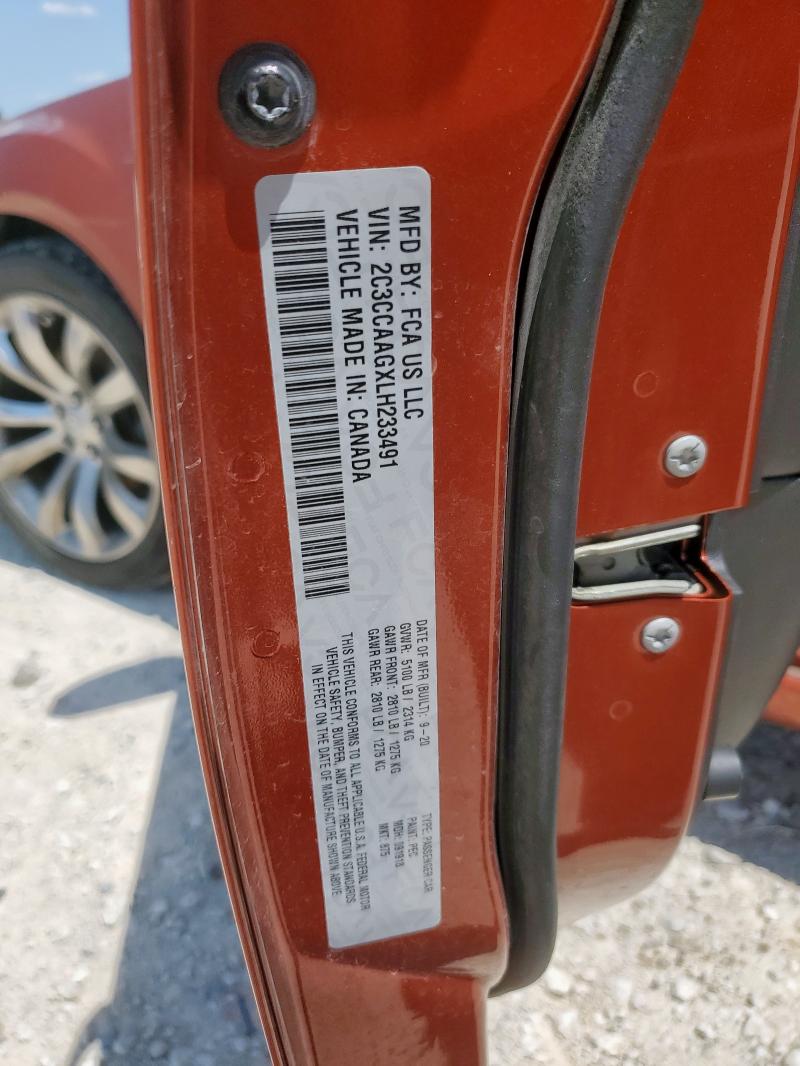 2020 CHRYSLER 300 TOURING 2C3CCAAGXLH233491